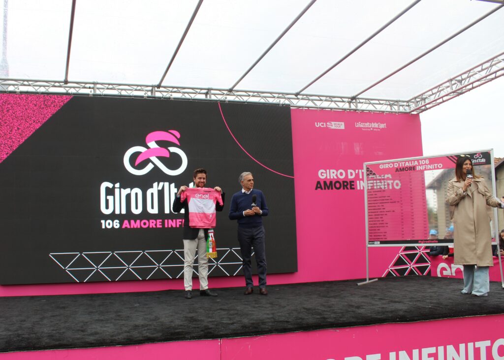 Seregno Giro d'Italia_sindaco Alberto Rossi